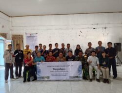 Dosen IPB dan Kelompok Masyarakat Peduli Sungai “Jaga Tirta” Desa Madukoro Kecamatan Kotabumi Utara Mengembangkan Lubuk Ikan