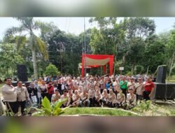 PPK dan PPS Se-Kecamatan Payung Sakaki Sukses Gelar Pawai Demokrasi dan Sosialisasi Pilkada 2024
