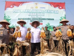 INSPIRA Apresiasi Kapolda Banten Panen Raya Jagung Dukung Program Astacita Presiden