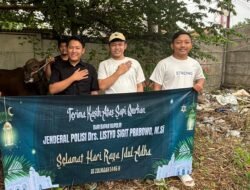 Kapolri Kirim Sapi Qurban ke PB INSPIRA dengan Bobot Setengah Ton