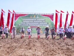 INSPIRA Dukung Peran Aktif Kapolda Jabar Tanam Jagung Serentak Wujudkan Kesejahteraan Petani